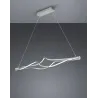 TRIO Suspension intérieur nickel mat et blanc LOOP - Pas cher