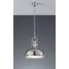 TRIO Suspension intérieur nickel mat et blanc BOSTON - Pas cher