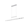 TRIO Suspension intérieur nickel mat et blanc TRAJAN - Pas cher