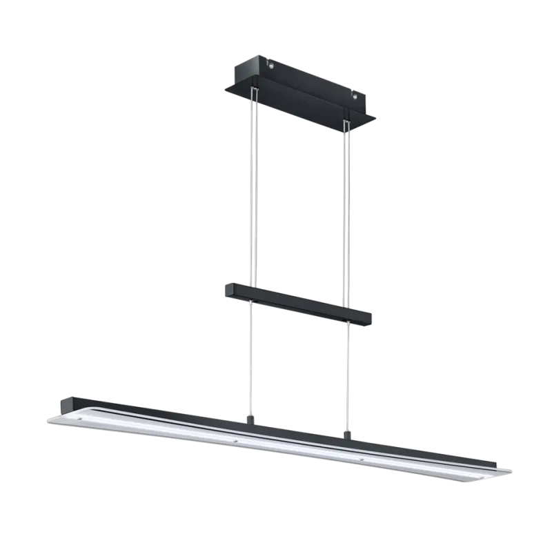 TRIO Suspension intérieur noir mat et blanc SMASH - Pas cher