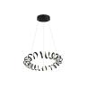 TRIO Suspension intérieur noir mat et blanc CURL - Pas cher