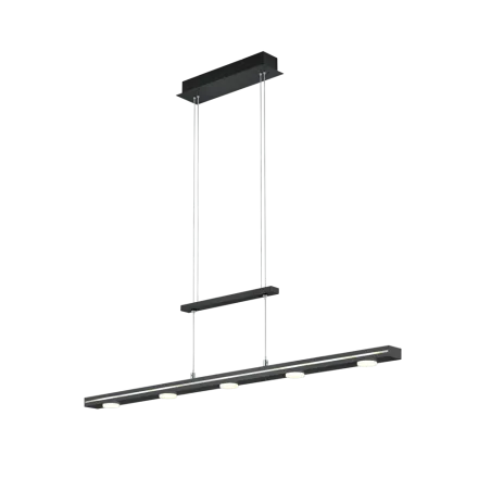 TRIO Suspension intérieur noir mat et blanc LACAL - Pas cher