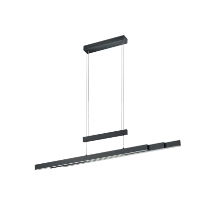 TRIO Suspension intérieur noir mat et blanc TRAJAN - Pas cher