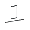 TRIO Suspension intérieur noir mat et blanc TRAJAN - Pas cher