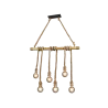 TRIO Suspension intérieur brun et brun WILMA - Pas cher