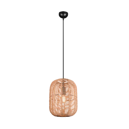 TRIO Suspension intérieur noir mat et brun RUNA - Pas cher