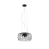 TRIO Suspension intérieur antracite et fumé VALENTE - Pas cher