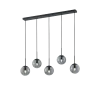 TRIO Suspension intérieur antracite et fumé BALINI - Pas cher