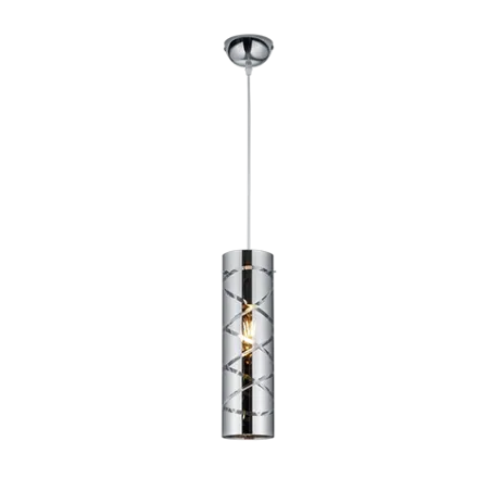 TRIO Suspension intérieur chrome et fumé ROMANO - Pas cher