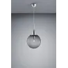TRIO Suspension intérieur chrome et fumé MIDAS - Pas cher