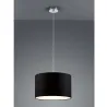TRIO Suspension intérieur nickel mat et noir HOTEL - Pas cher