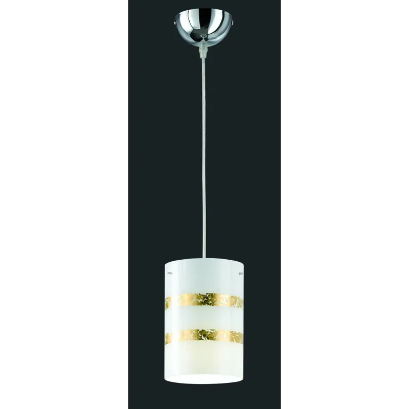 TRIO Suspension intérieur chrome et or NIKOSIA - Pas cher