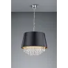 TRIO Suspension intérieur chrome et transparent claire LORELEY - Pa...