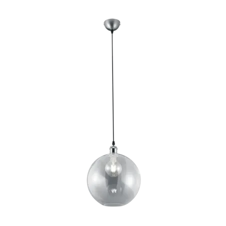 TRIO Suspension intérieur nickel mat et transparent claire DINO - P...