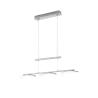 TRIO Suspension intérieur nickel mat et transparent claire IKARIA -...