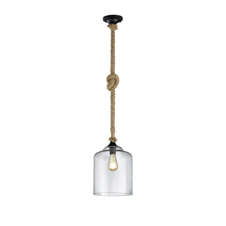 TRIO Suspension intérieur noir et transparent claire JUDITH - Pas cher