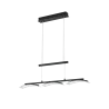 TRIO Suspension intérieur noir mat et transparent claire IKARIA - P...