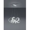 TRIO Suspension intérieur aluminium balayé CARRERA - Pas cher