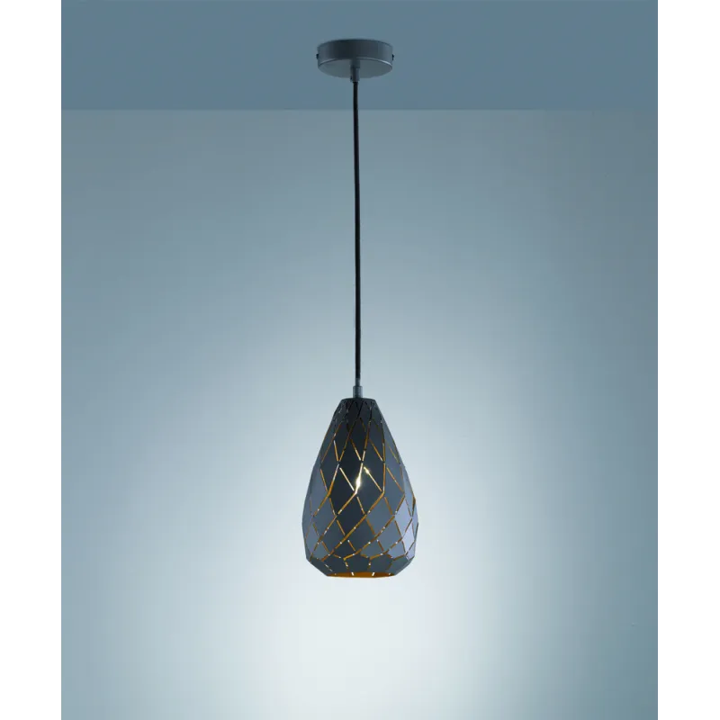 TRIO Suspension intérieur antracite ONYX - Pas cher