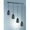 TRIO Suspension intérieur antracite ONYX - Pas cher