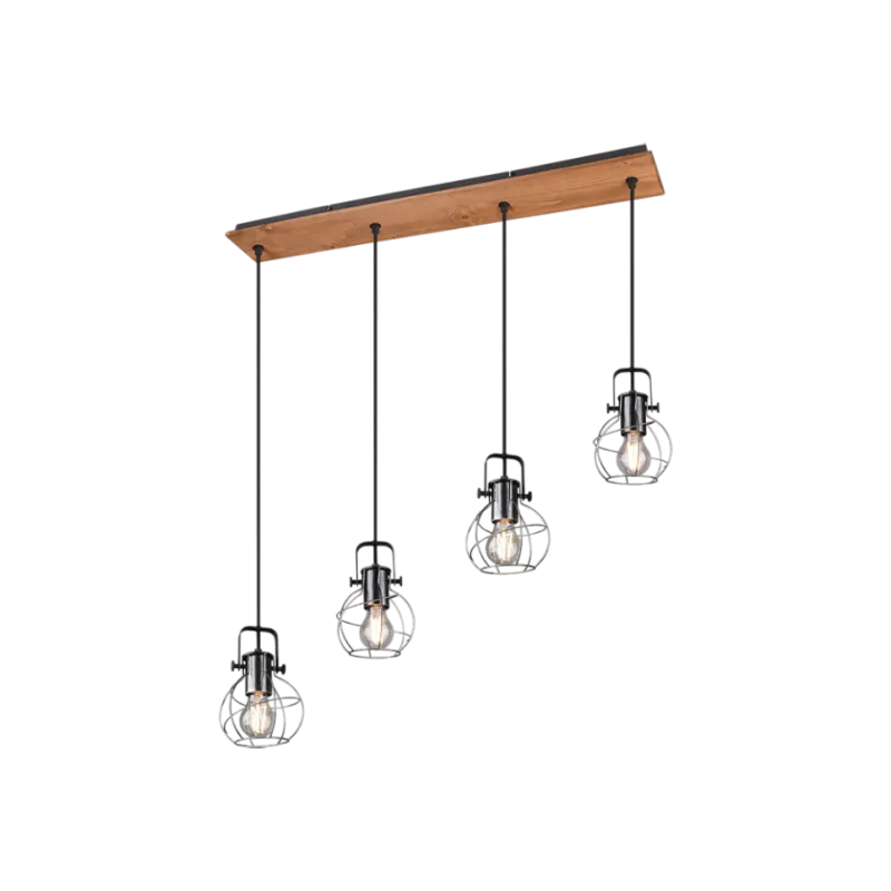 TRIO Suspension intérieur argent antique MADRAS - Pas cher