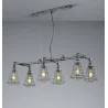TRIO Suspension intérieur argent antique GOTHAM - Pas cher