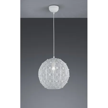 TRIO Suspension intérieur blanc BAJO - Pas cher