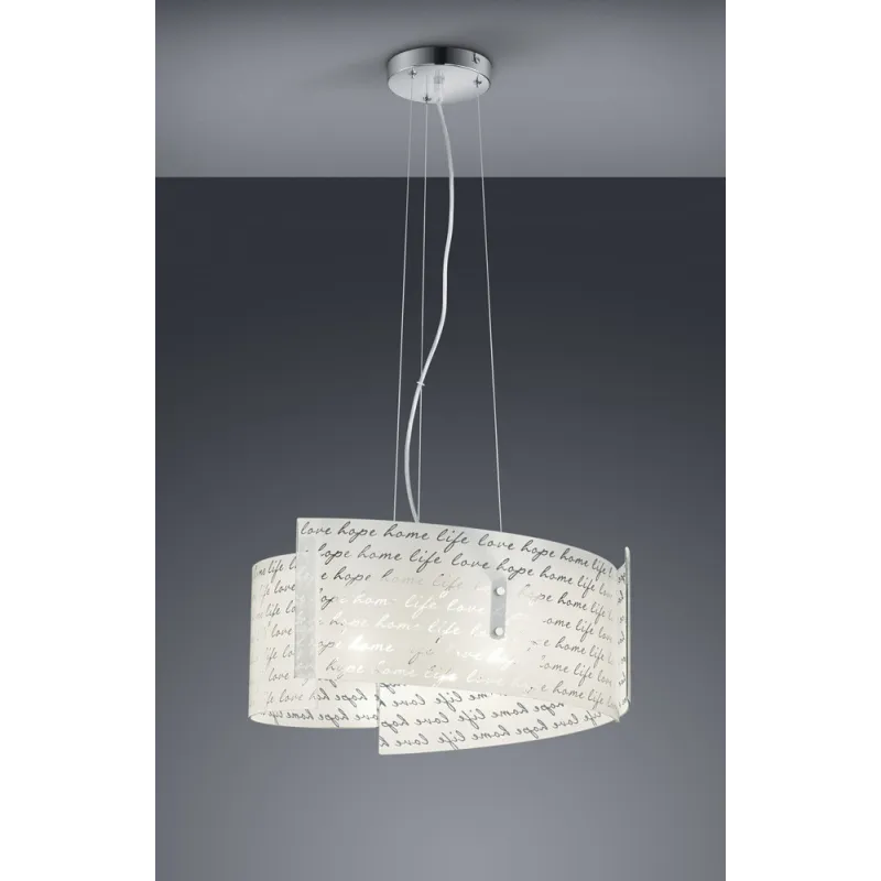TRIO Suspension intérieur blanc SIGNA - Pas cher