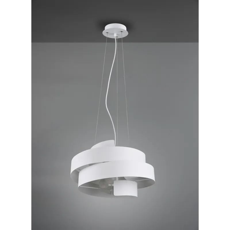 TRIO Suspension intérieur blanc mat HOLLY - Pas cher