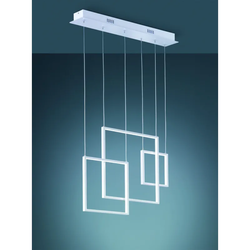 TRIO Suspension intérieur blanc mat TUCSON - Pas cher