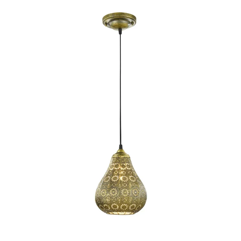 TRIO Suspension intérieur laiton fumé JASMIN - Pas cher