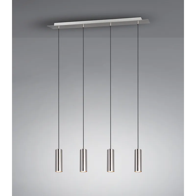TRIO Suspension intérieur nickel mat MARLEY - Pas cher