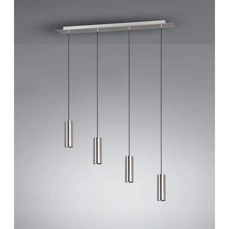 TRIO Suspension intérieur nickel mat MARLEY - Pas cher