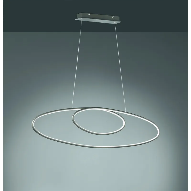 TRIO Suspension intérieur nickel mat AVUS - Pas cher