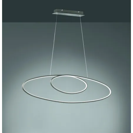 TRIO Suspension intérieur nickel mat AVUS - Pas cher