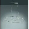 TRIO Suspension intérieur nickel mat AVUS - Pas cher