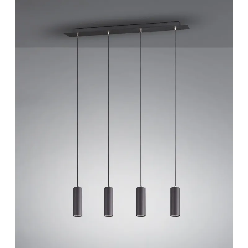 TRIO Suspension intérieur noir mat MARLEY - Pas cher