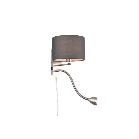 Applique Intérieur Métal Nickel mat 230V.