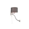 Applique Intérieur Métal Nickel mat 230V.