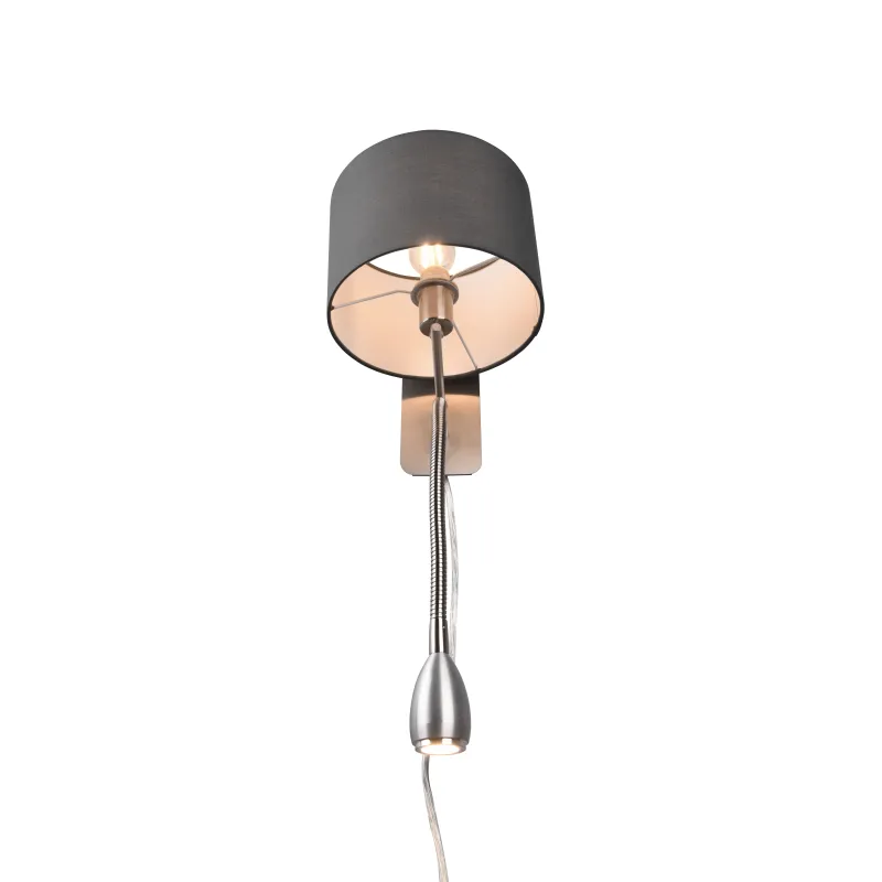 Applique Intérieur Métal Nickel mat 230V.
