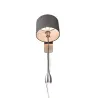 Applique Intérieur Métal Nickel mat 230V.