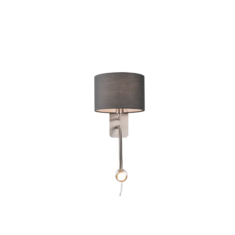 Applique Intérieur Métal Nickel mat 230V.