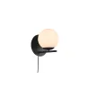 Applique Intérieur Métal noir mat 230V.