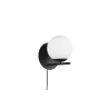 Applique Intérieur Métal noir mat 230V.