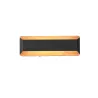Applique Intérieur Métal noir mat 230V. LED 3000K 1500lm.