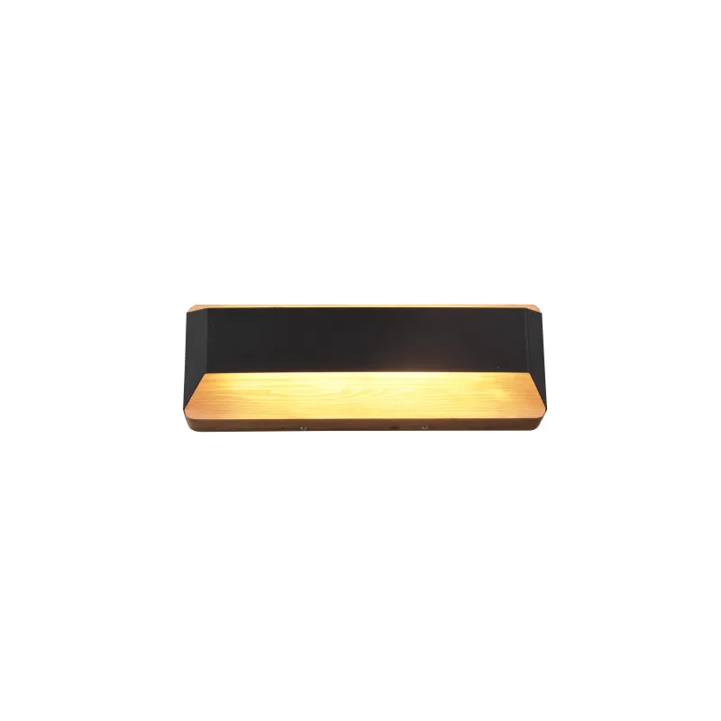 Applique Intérieur Métal noir mat 230V. LED 3000K 1500lm.