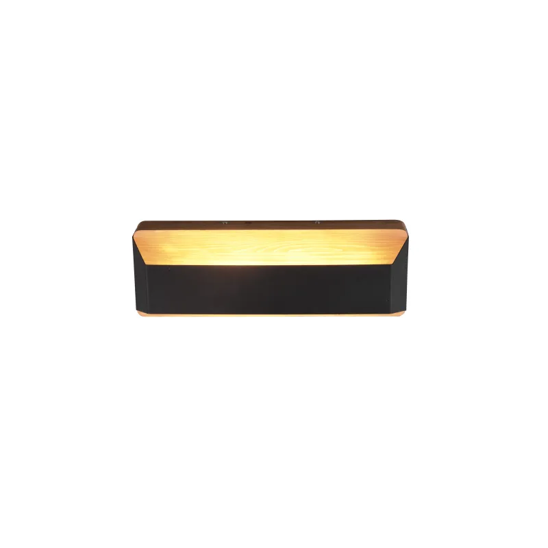 Applique Intérieur Métal noir mat 230V. LED 3000K 1500lm.