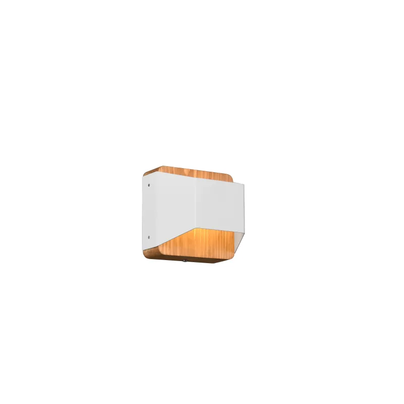 Applique Intérieur Métal Blanc mat 230V. LED 3000K 400lm.