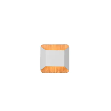 Applique Intérieur Métal Blanc mat 230V. LED 3000K 400lm.