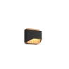 Applique Intérieur Métal noir mat 230V. LED 3000K 400lm.